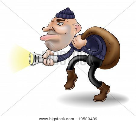 lightbox 保存取消 &nbsp; 保存 下载预览 illustration of a robber