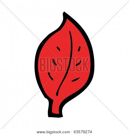 cartoon leaf