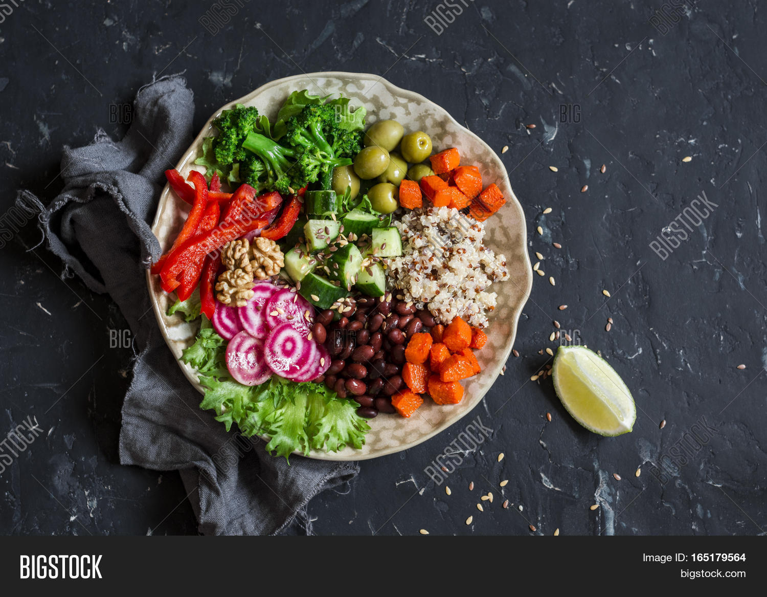 vegetarian food bowl.