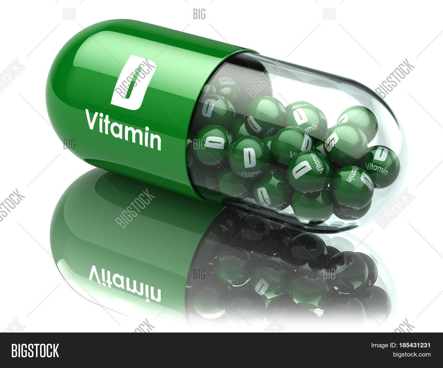 dietary supplements. 3d illustration