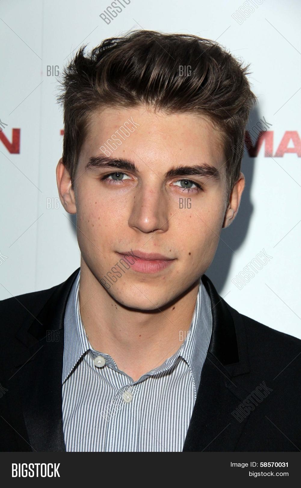nolan funk at "the iceman" red carpet, arclight theater