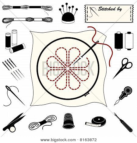 刺绣& 针线活图标