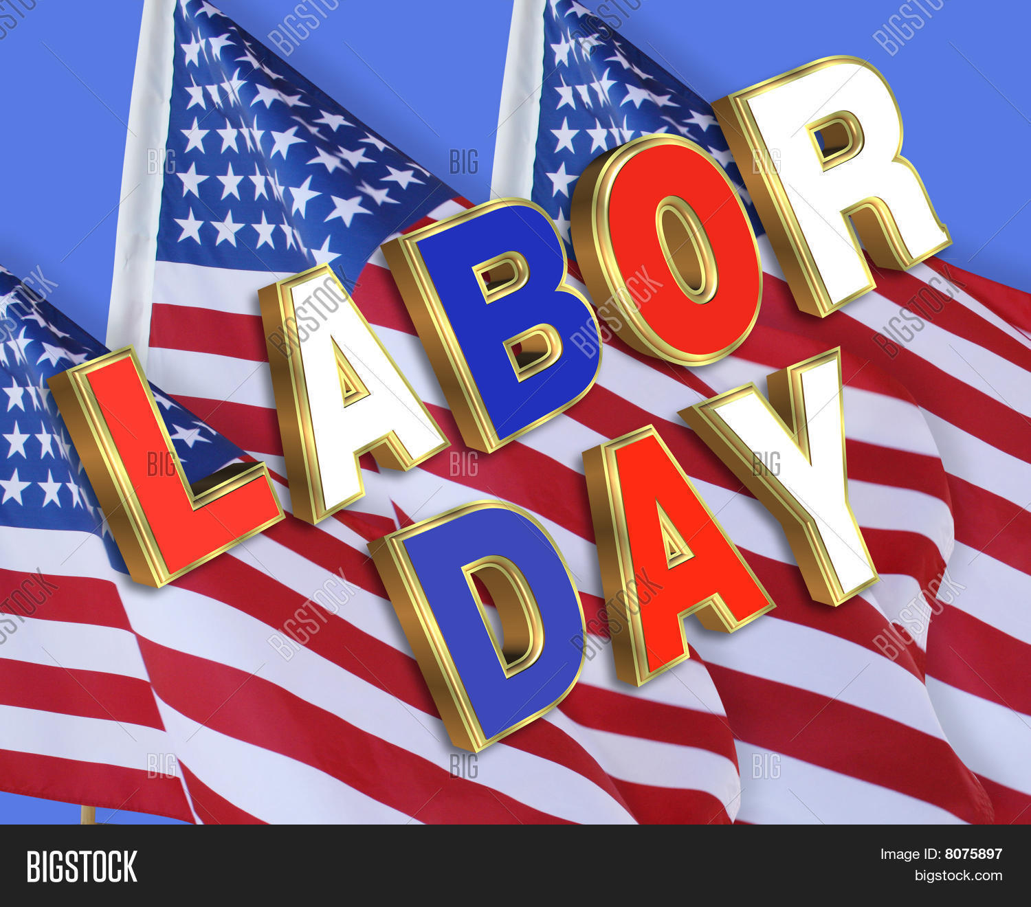美国劳动节标志 库存照片和库存图片 | bigstock