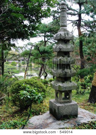 日本广岛微缩景观园花园