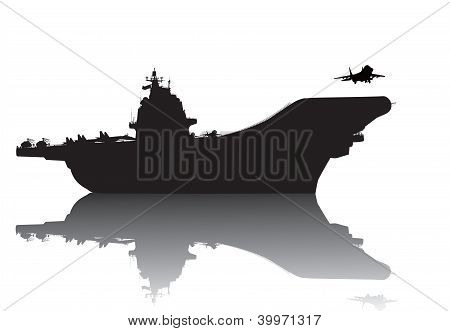 一艘航母 库存矢量图和库存照片 | bigstock